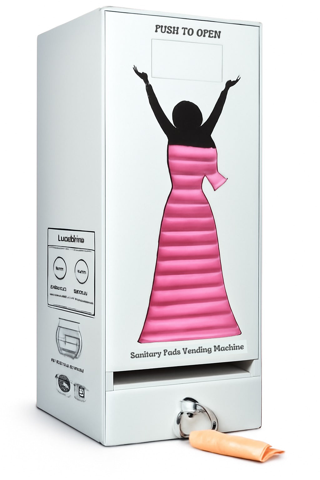 Pull Type Sanitary Napkin Vending Machine